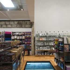 Paperchase Bath retail interior, BA1
